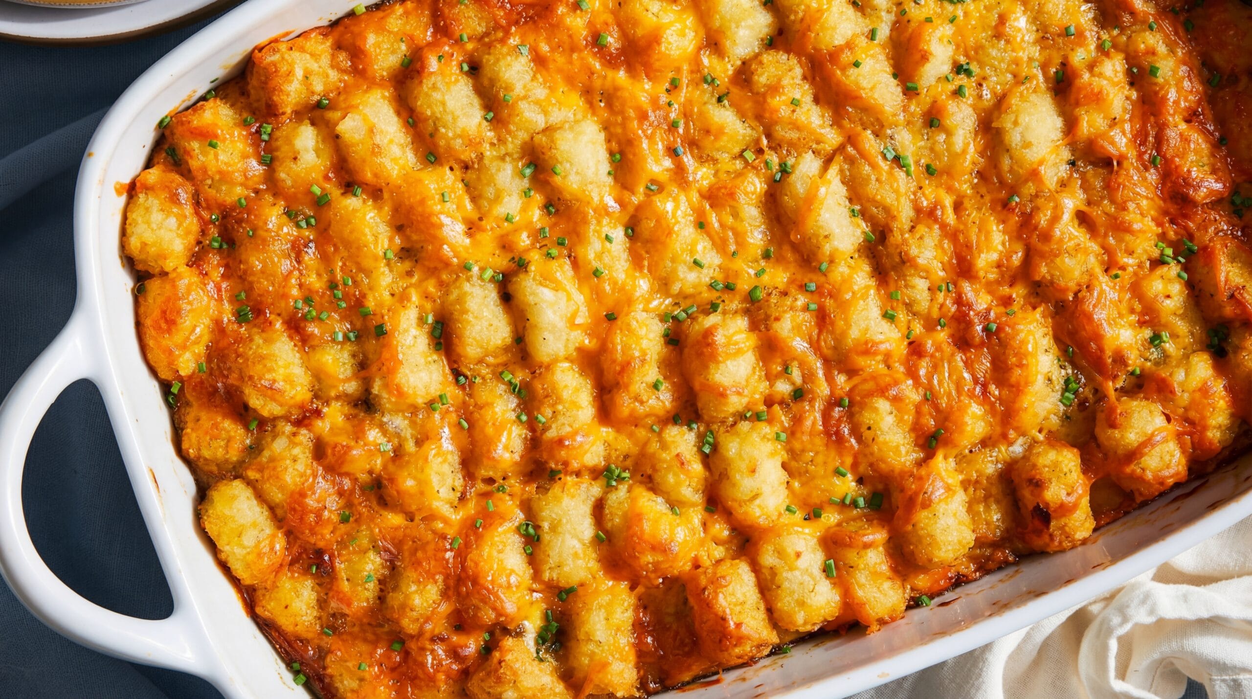 Tater Tot Breakfast Casserole Recipe - Featured Image