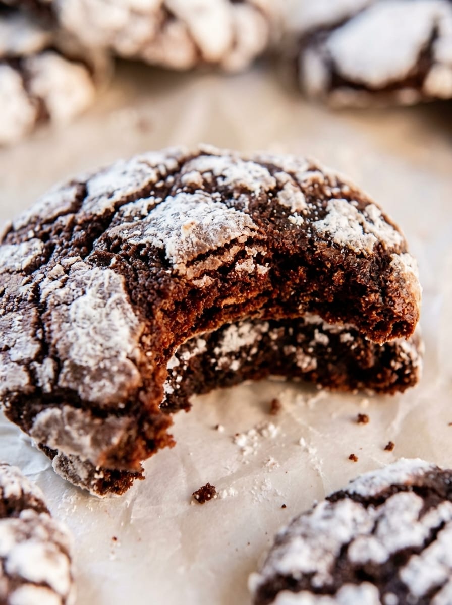 The Magic Behind These Chocolate Crinkle Cookies