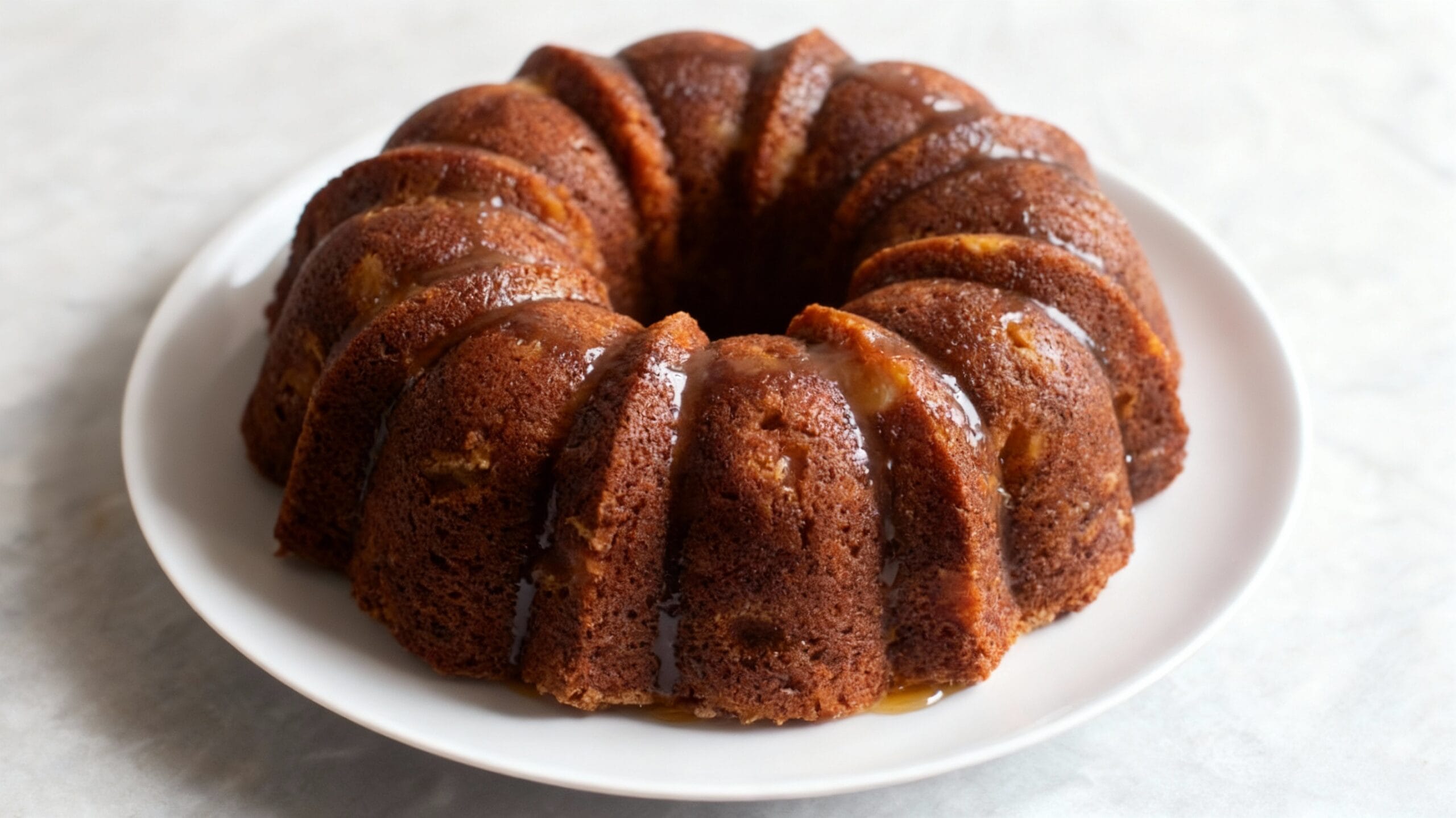 Ultimate Apple Bundt Cake with Honey Glaze
