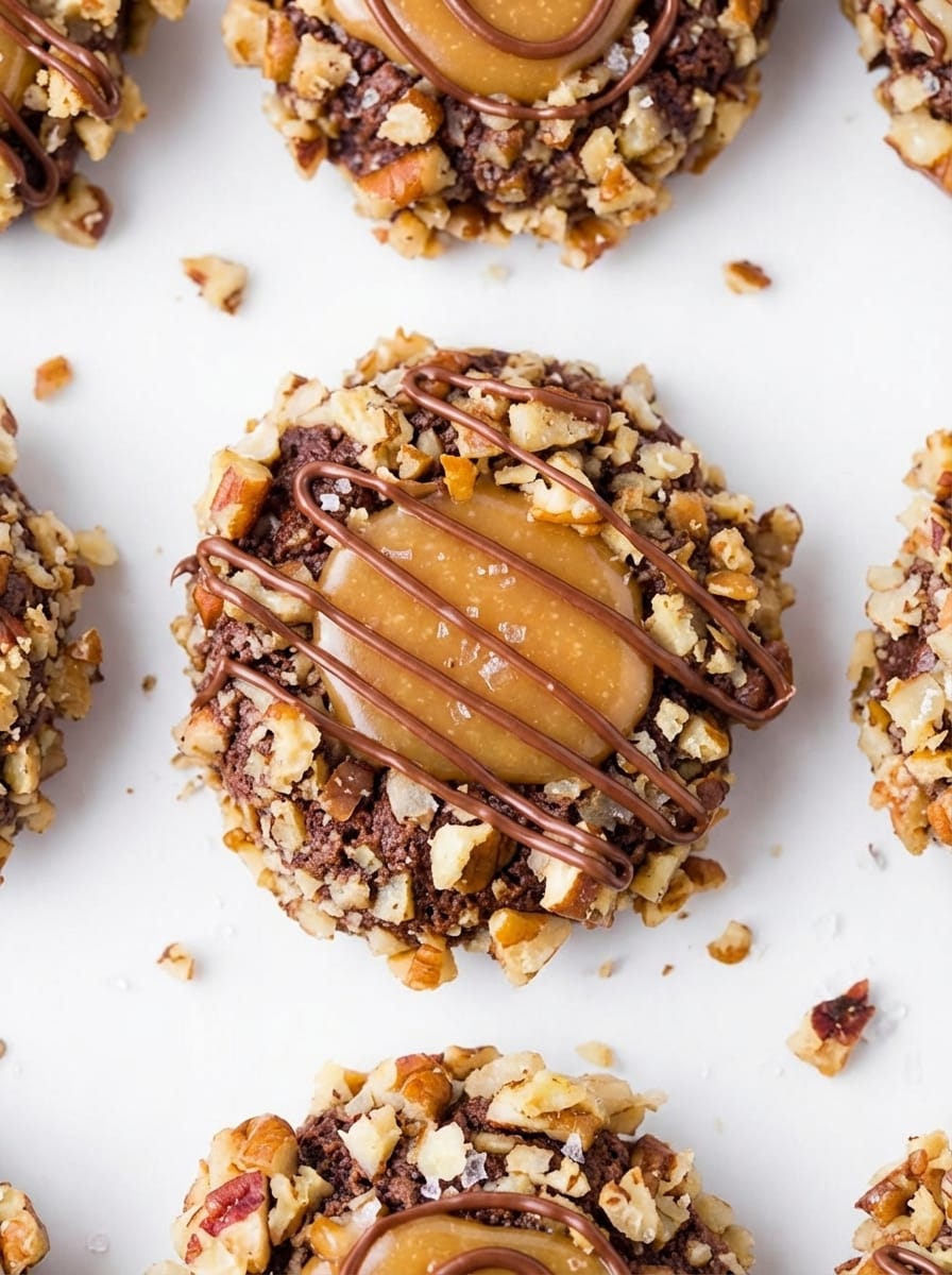 What Makes These Salted Caramel Turtle Thumbprint Cookies Special