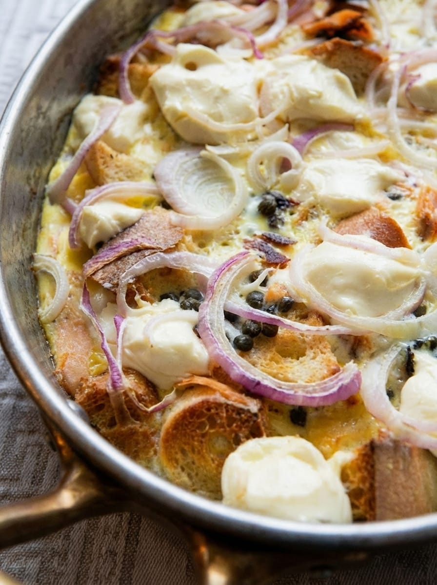 What Makes This Bagel Cream Cheese Strata a Keeper for Years to Come