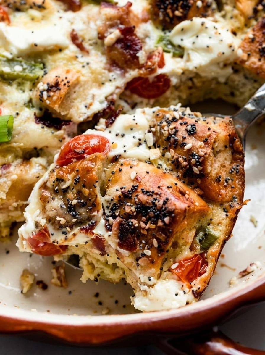 What Makes This Everything Bagel Breakfast Casserole So Special