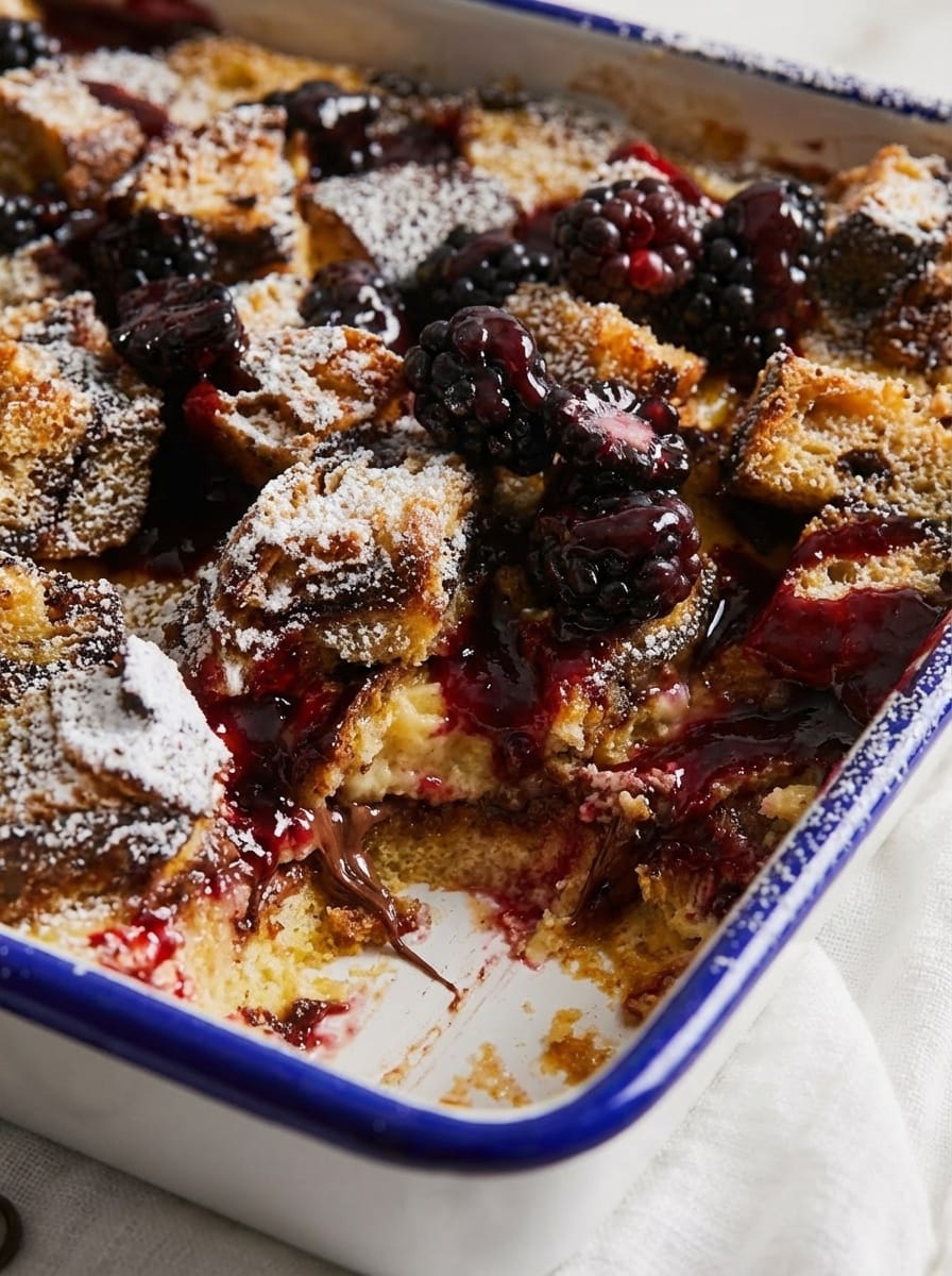 What Makes This Nutella Bread Pudding a Keeper