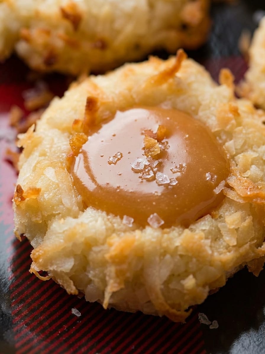 Why You'll Love This Salted Caramel Coconut Thumbprint Cookies Recipe