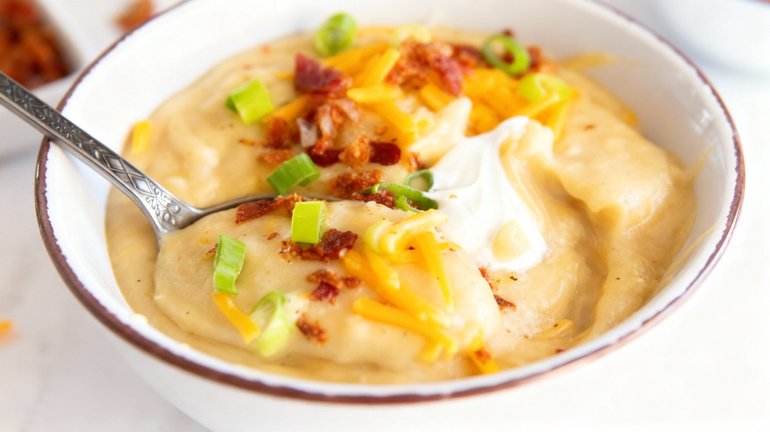 Zesty Crockpot Potato Soup