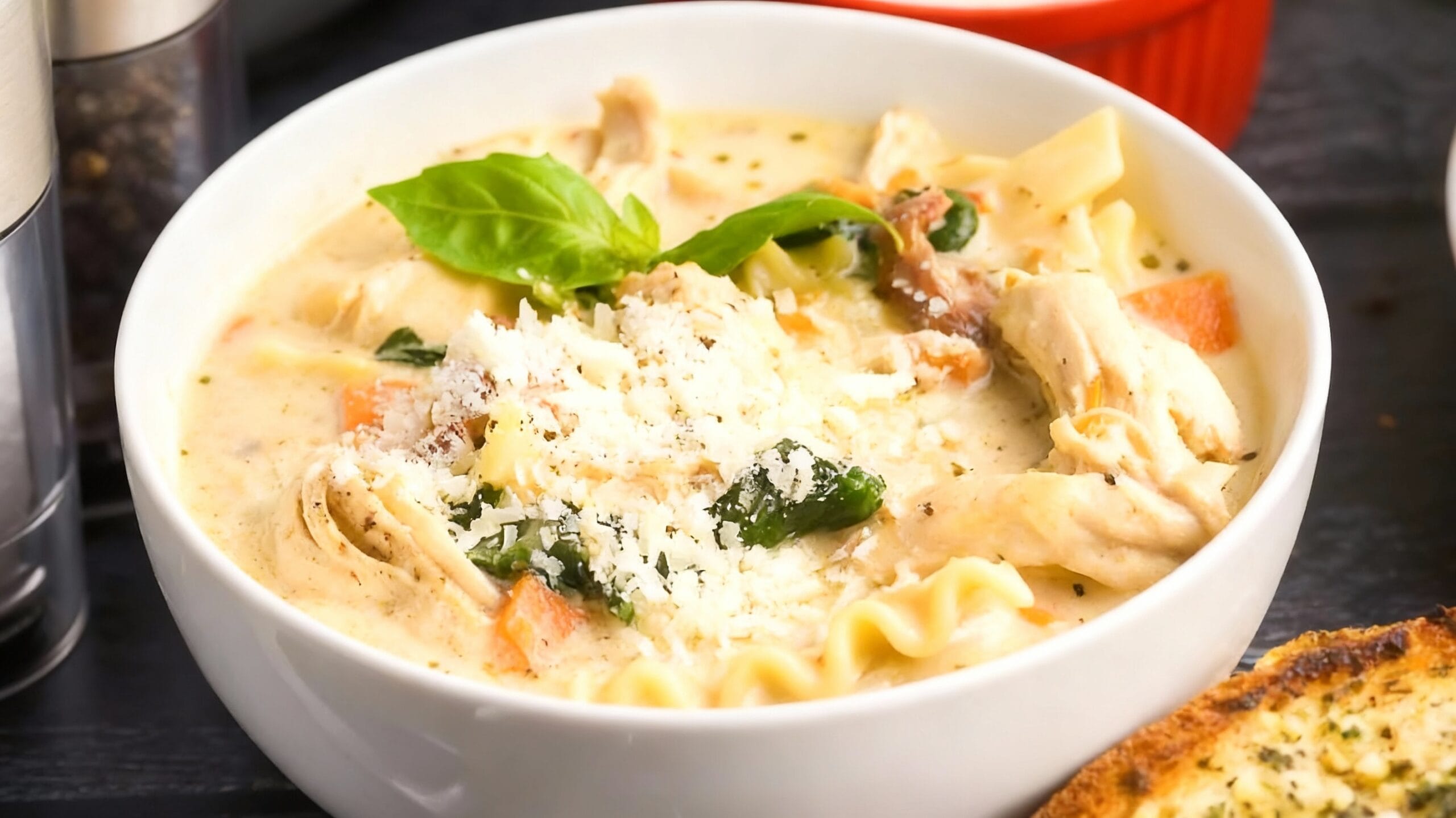 Zesty Easy Chicken Lasagna Soup Recipe