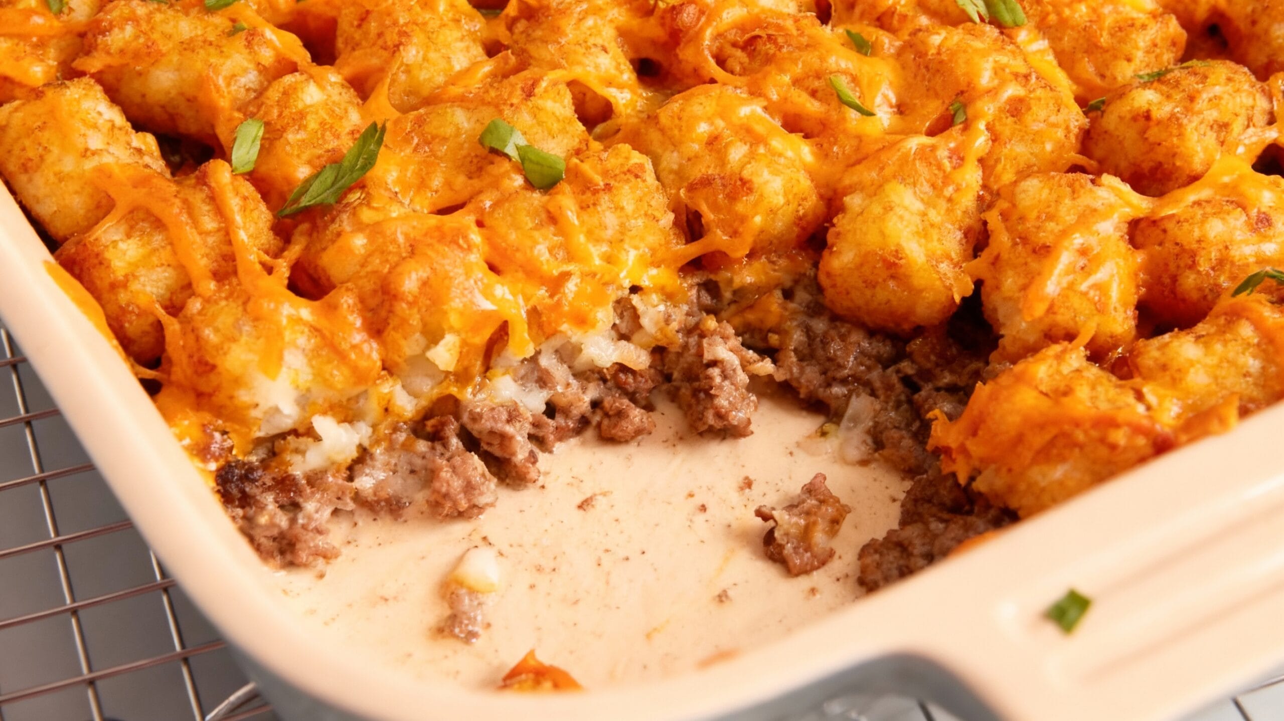 Zesty Tater Tot Casserole