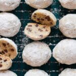 Chocolate Chip Snowball Cookies Recipe - Featured Image