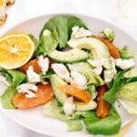 Crab grapefruit salad