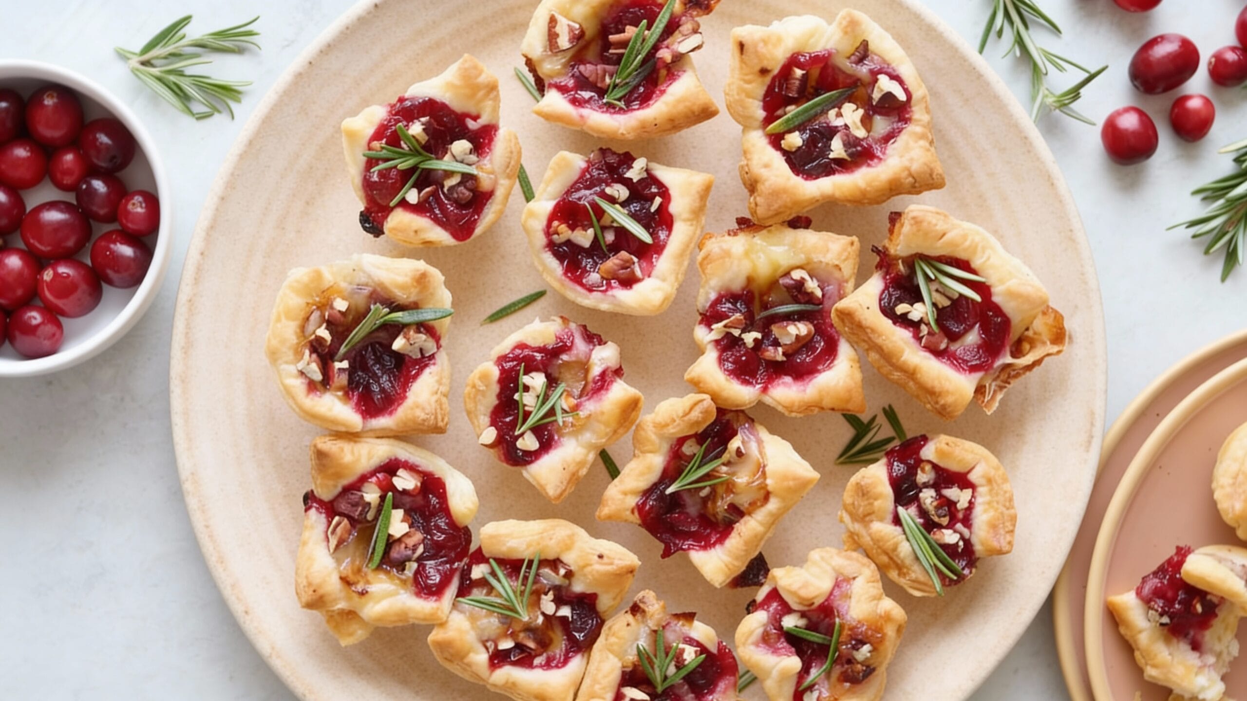Hearty Cranberry Brie Bites Recipe Cranberry Brie Bites