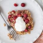 Cranberry Oatmeal Bake