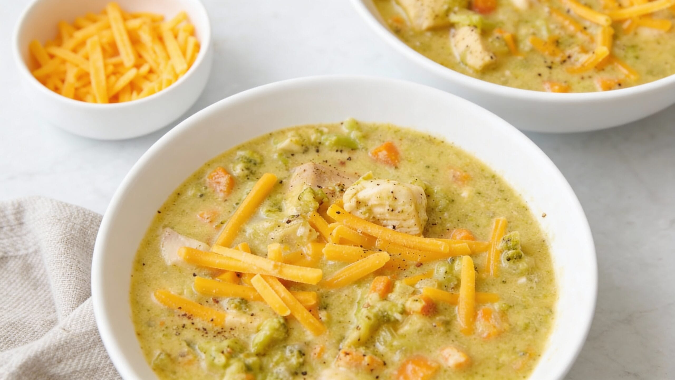 Creamy Chicken Broccoli Soup