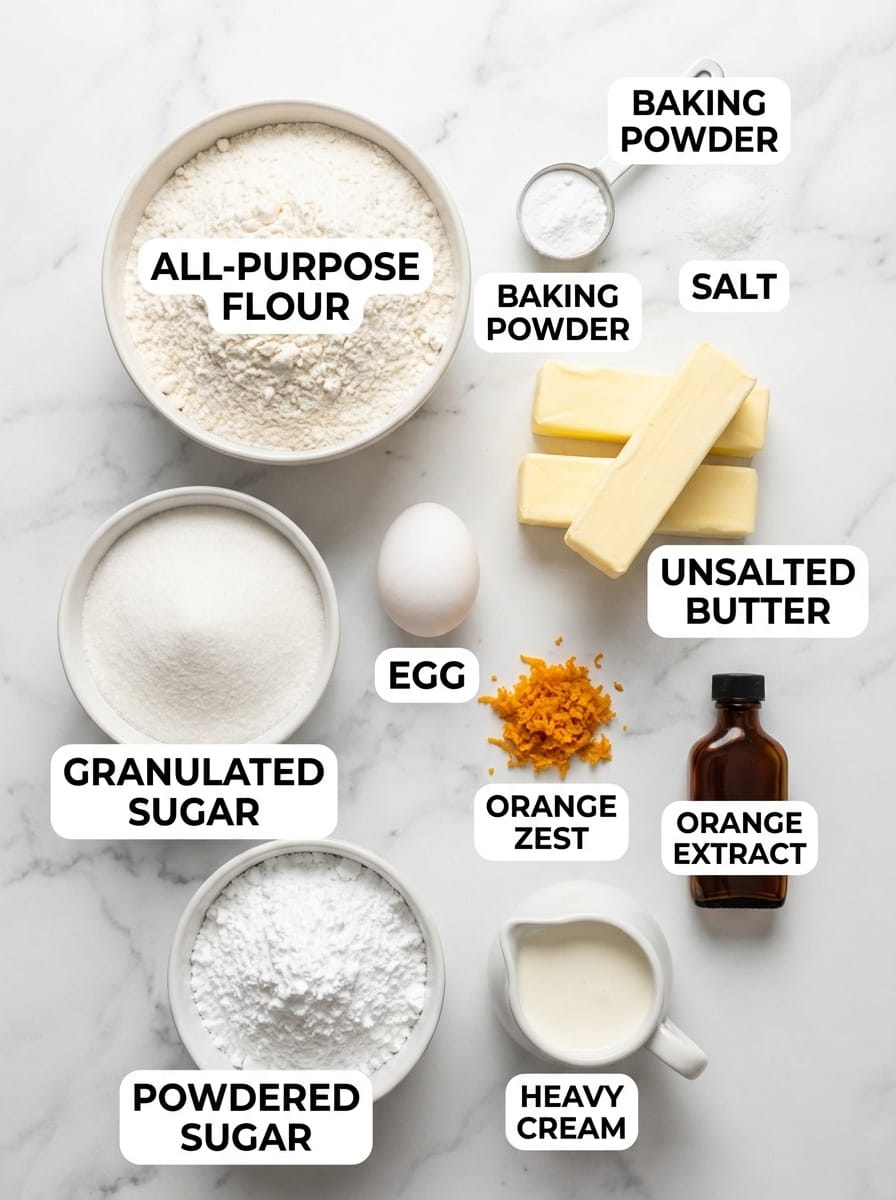 Everything You Need for Orange Creamsicle Sugar Cookies