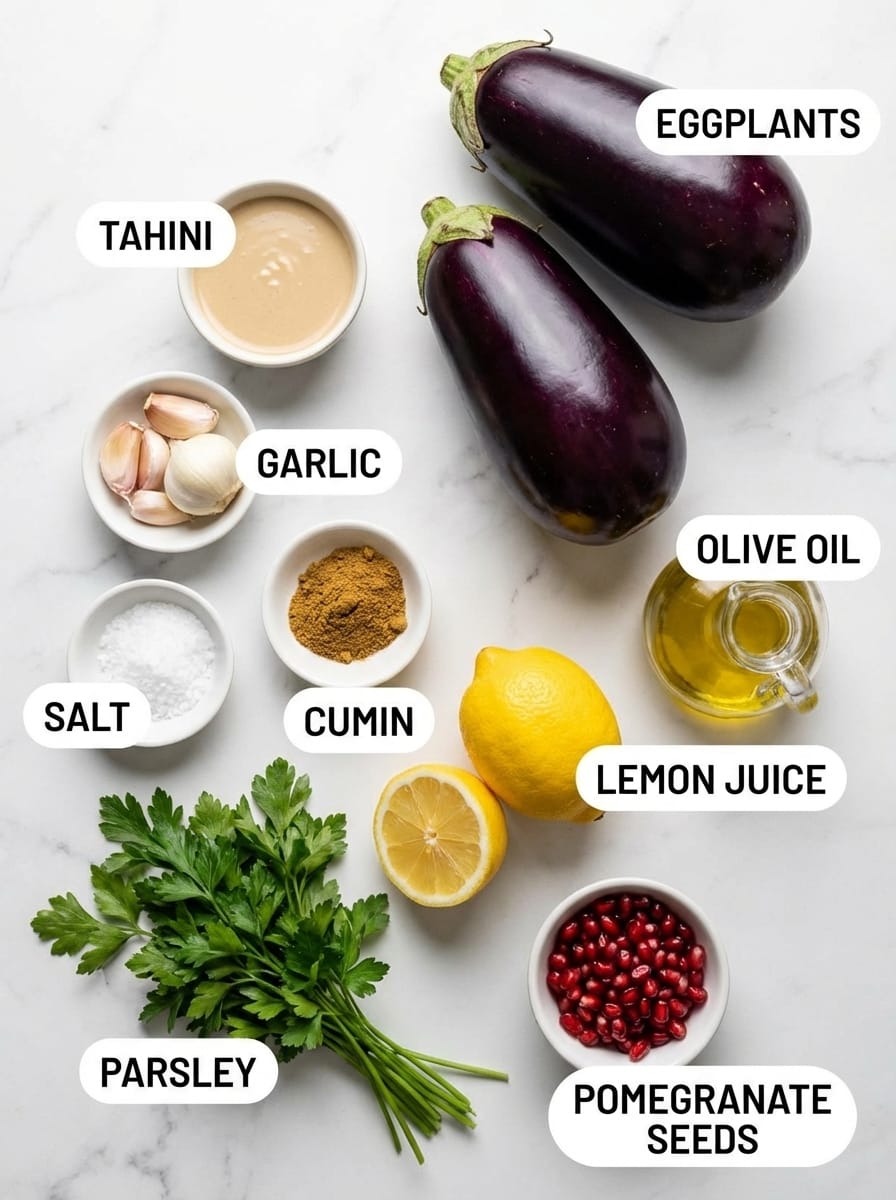 Everything You Need for Perfect Baba Ghanoush