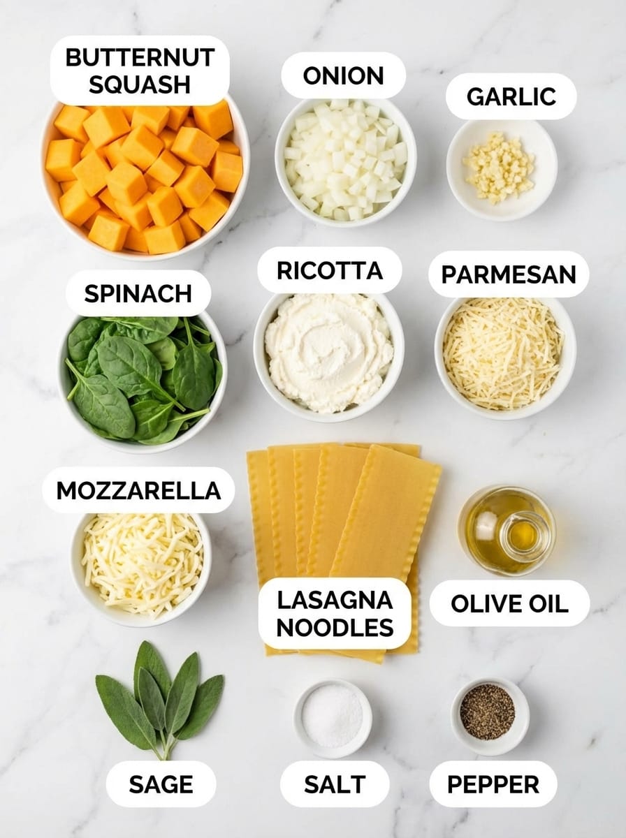 Everything You Need for Perfect Butternut Squash Lasagna