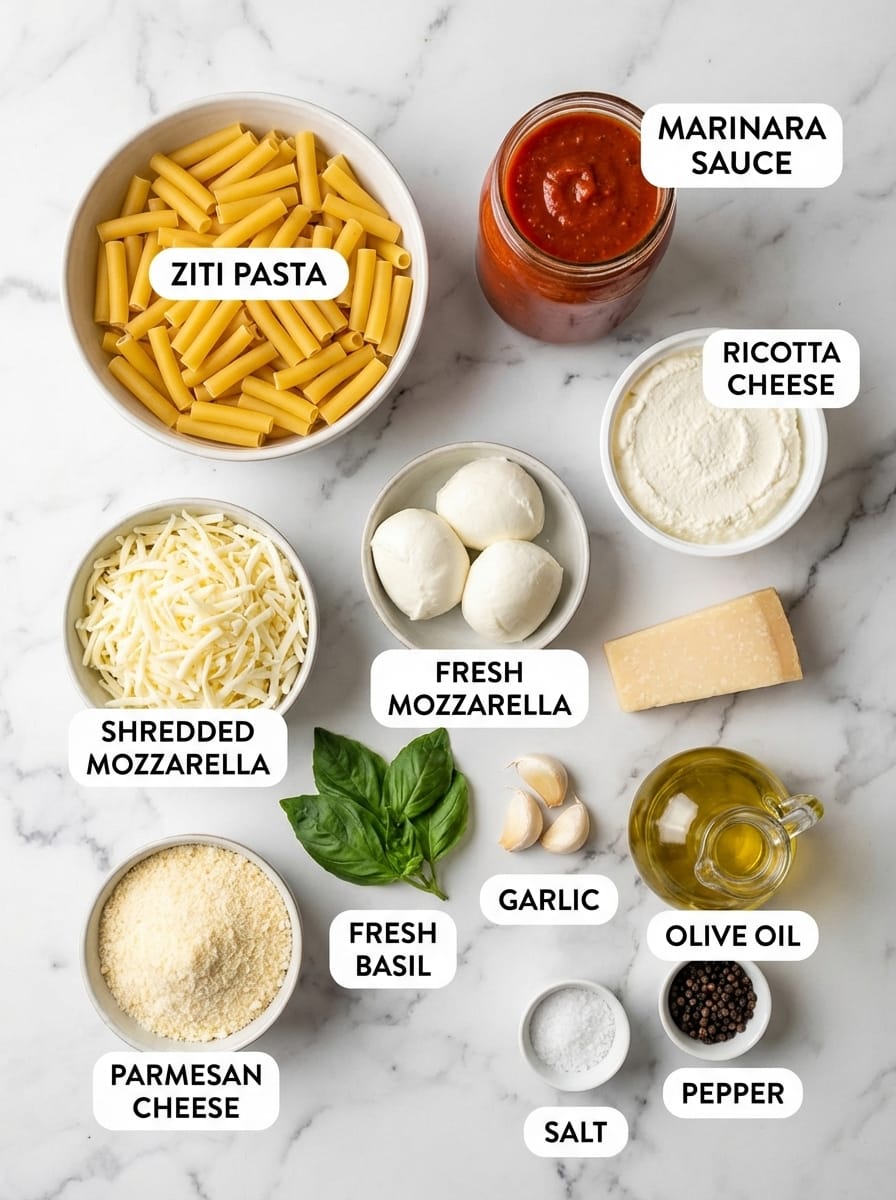 Ultimate Cheese Baked Ziti Recipe Everything You Need for Perfect Cheese Baked Ziti
