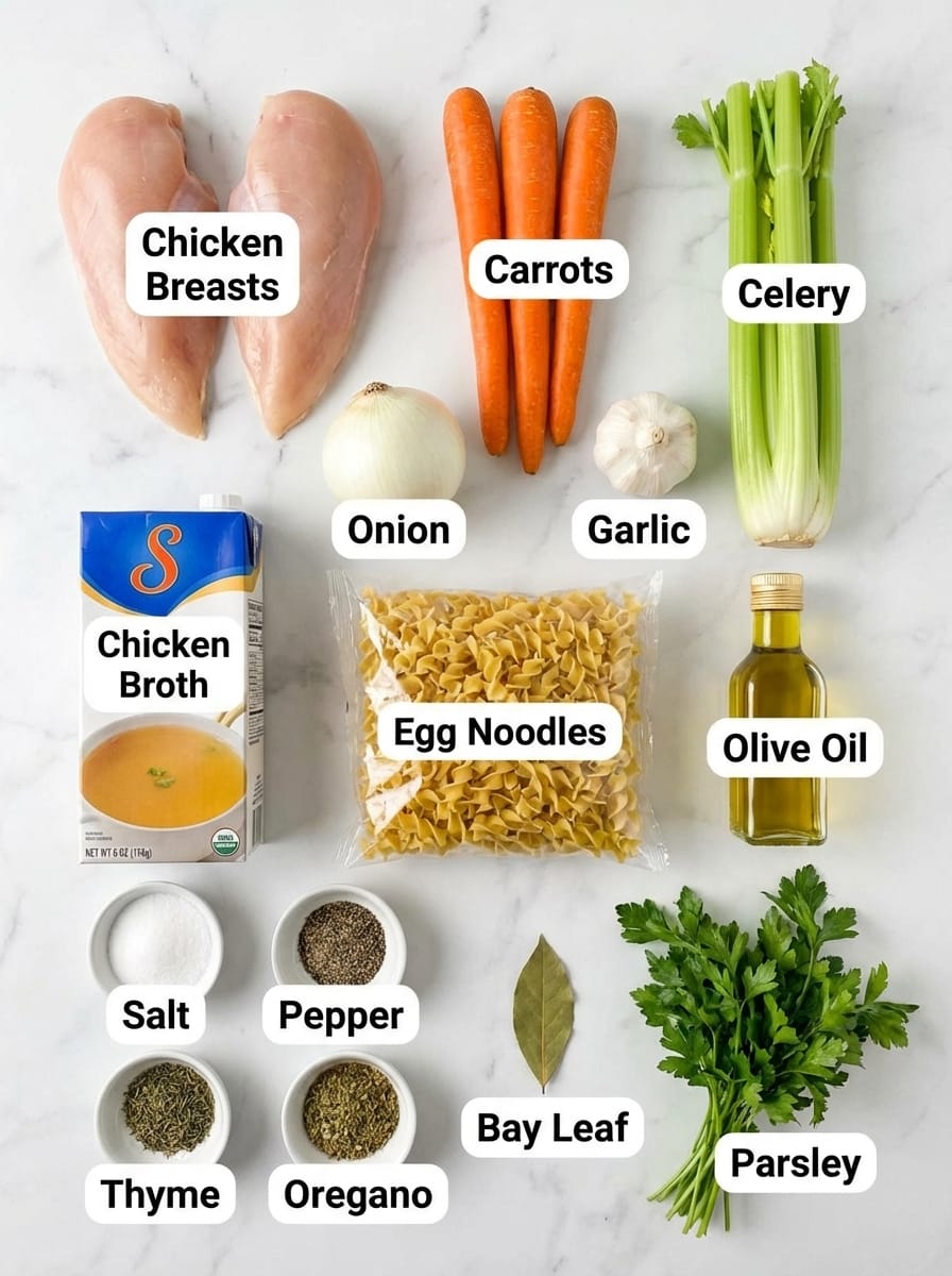 Everything You Need for Perfect Chicken Noodle Soup