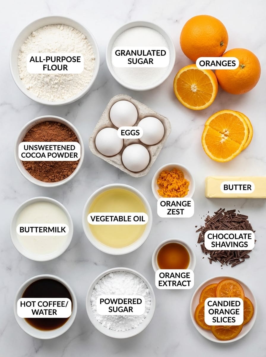 Everything You Need for Perfect Chocolate Orange Cake