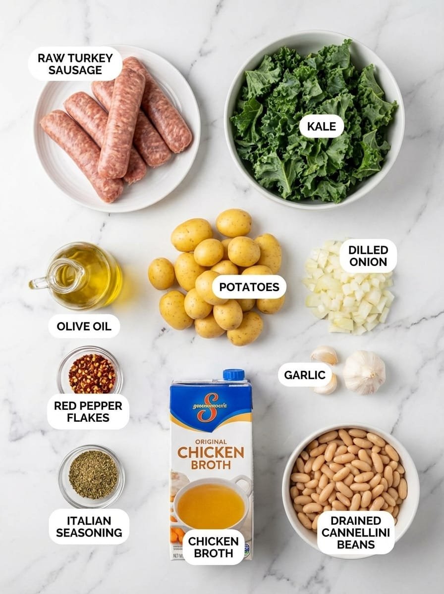 Everything You Need for Perfect Sausage and Kale Soup