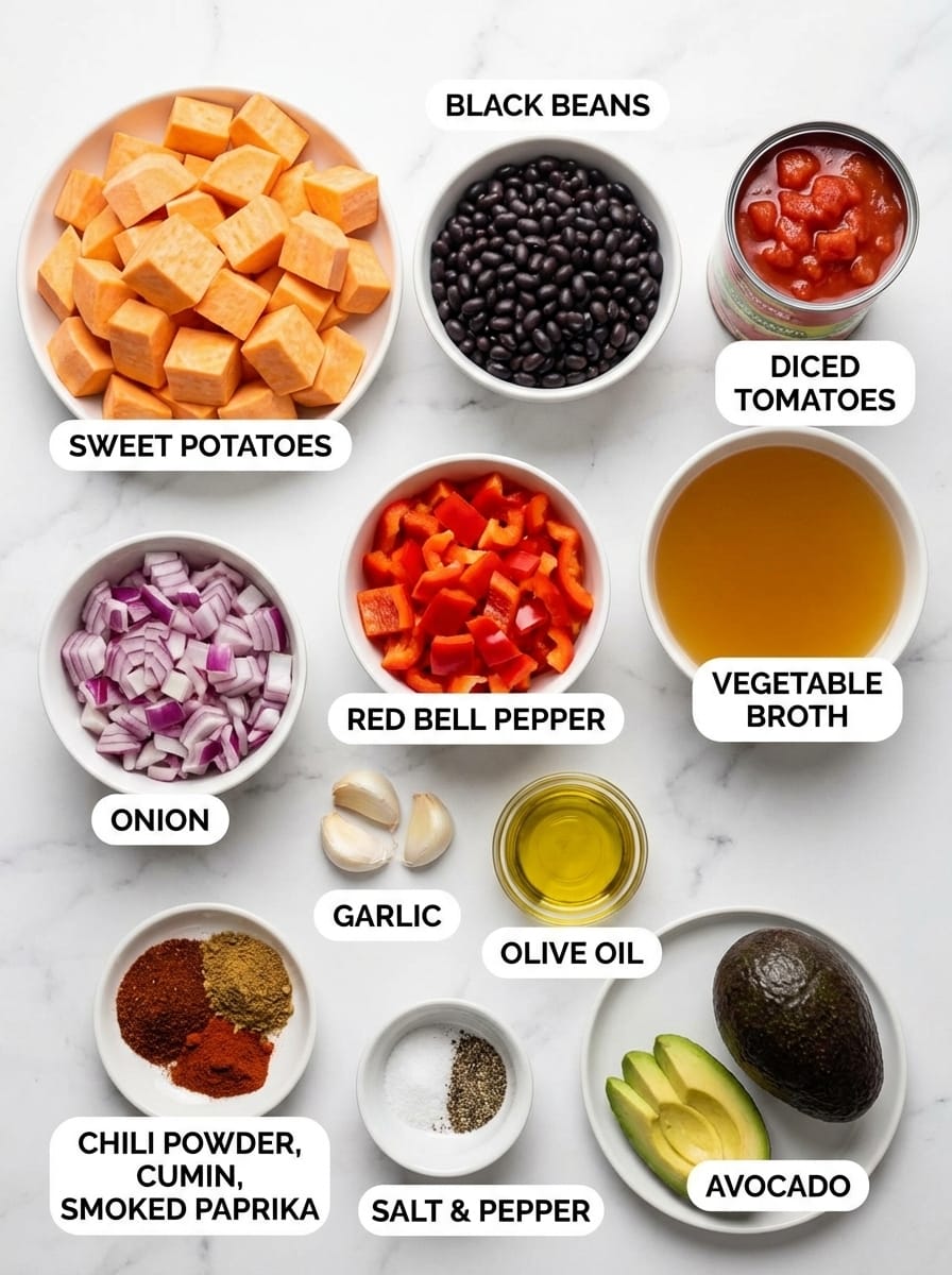 Everything You Need for Perfect Sweet Potato Chili