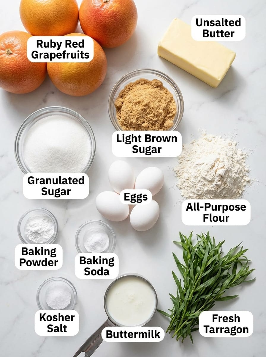 Everything You Need for a Grapefruit Upside-Down Cake