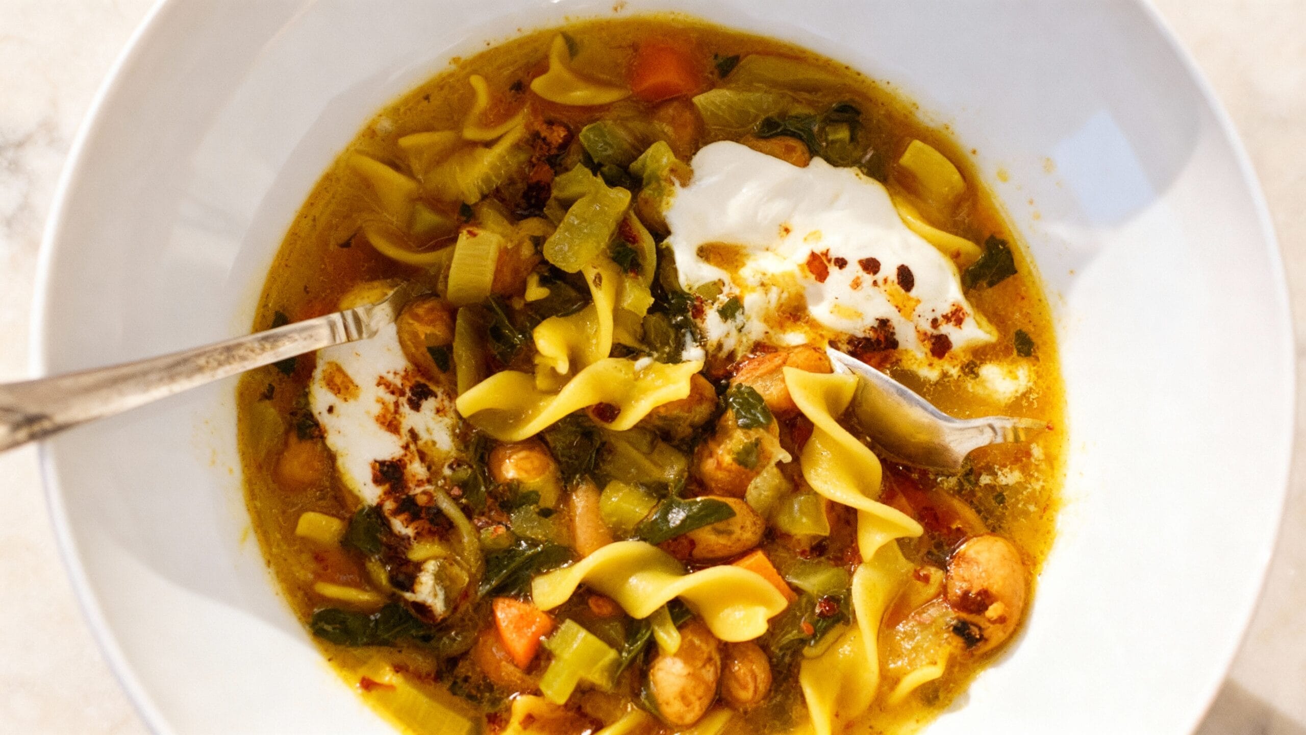 Fire Broth Noodle Soup