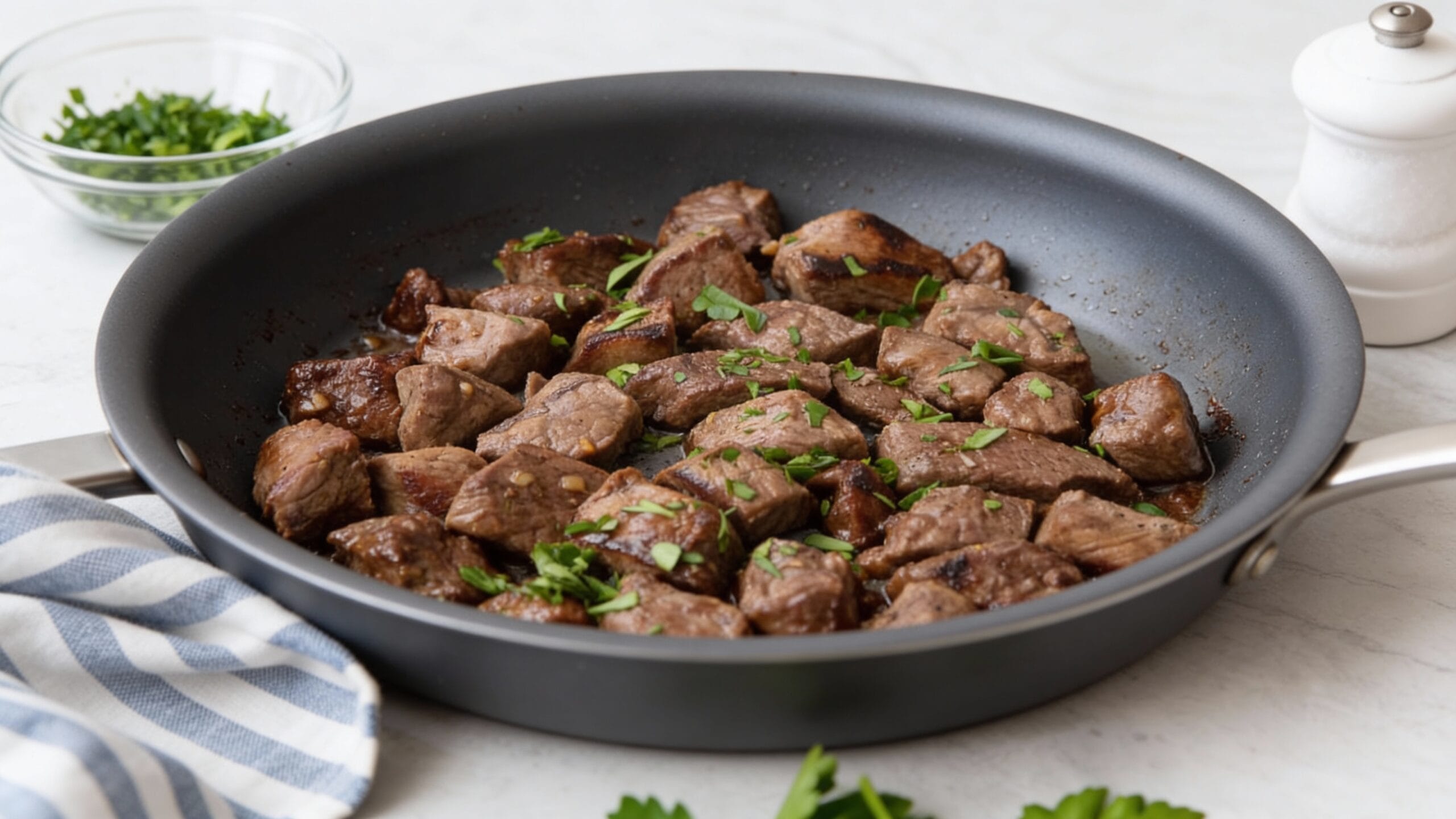 Garlic Butter Steak Bites