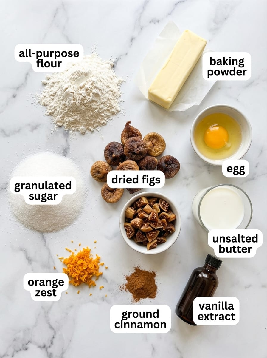 Gathering Your Fig Cookie Bundles Ingredients