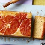 Grapefruit drizzle cake