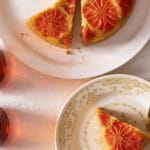 Grapefruit upside-down cake