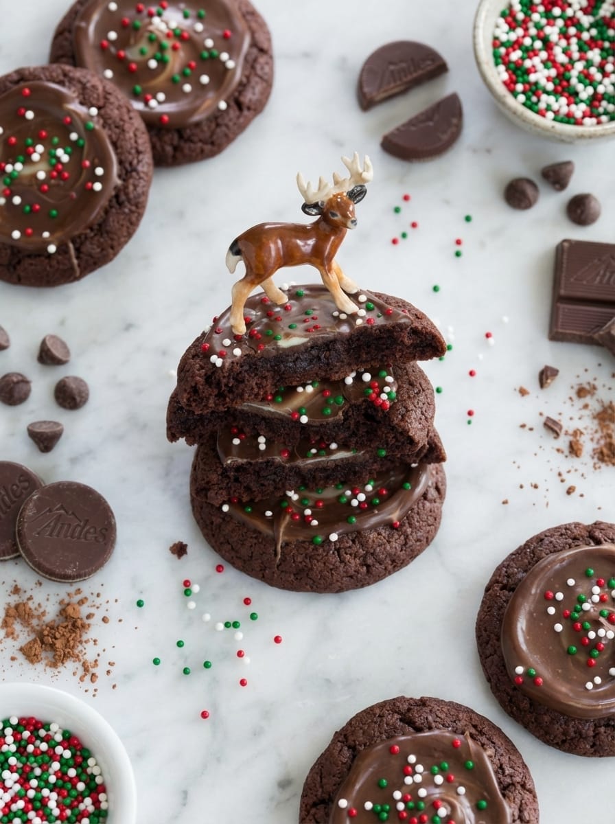 Hearty Andes Mint Cookies Recipe How I Like to Serve These Andes Mint Cookies