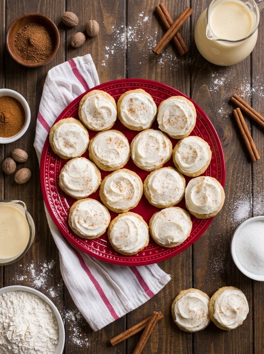 How to Serve This Eggnog Cookies Recipe