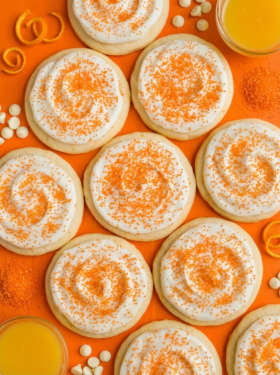How to Serve This Orange Creamsicle Sugar Cookies