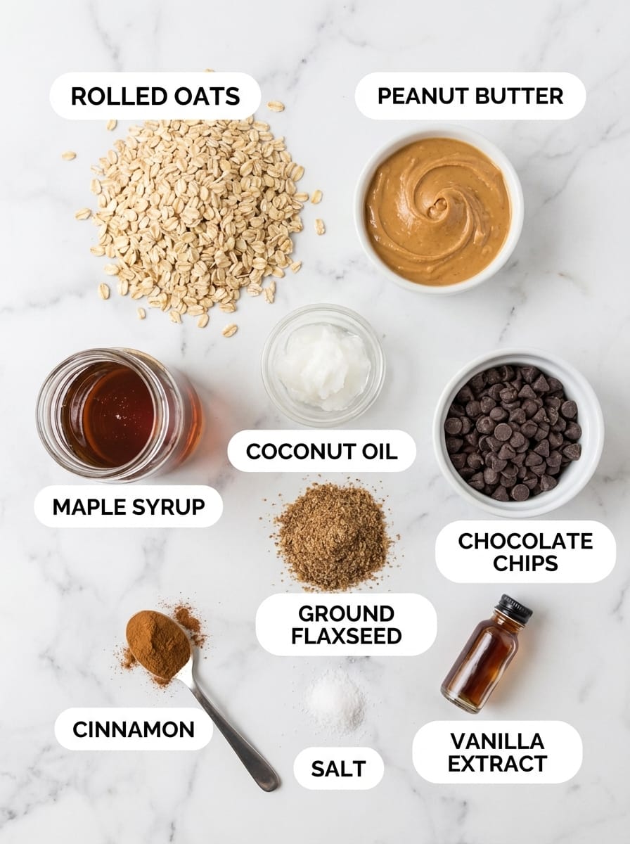 Ingredients for Energy Cookies