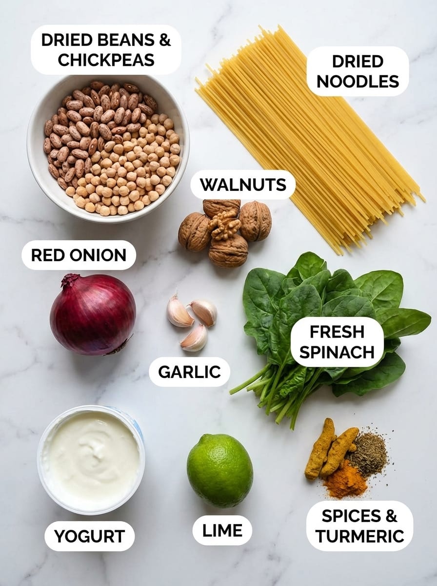 Cozy New Year Noodle Soup Recipe Ingredients for New Year Noodle Soup