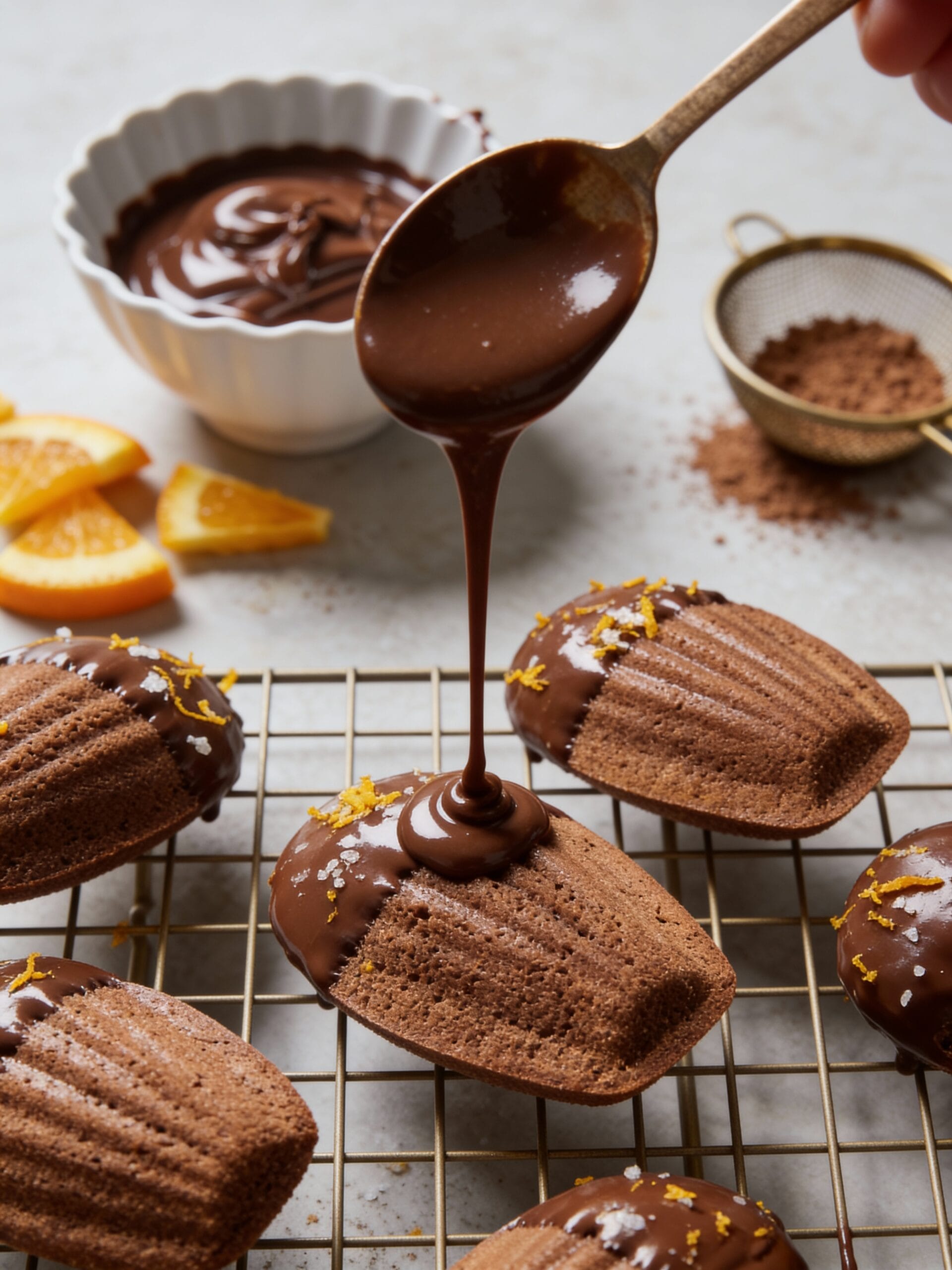 My Best Tips for Perfect Chocolate Orange Madeleines