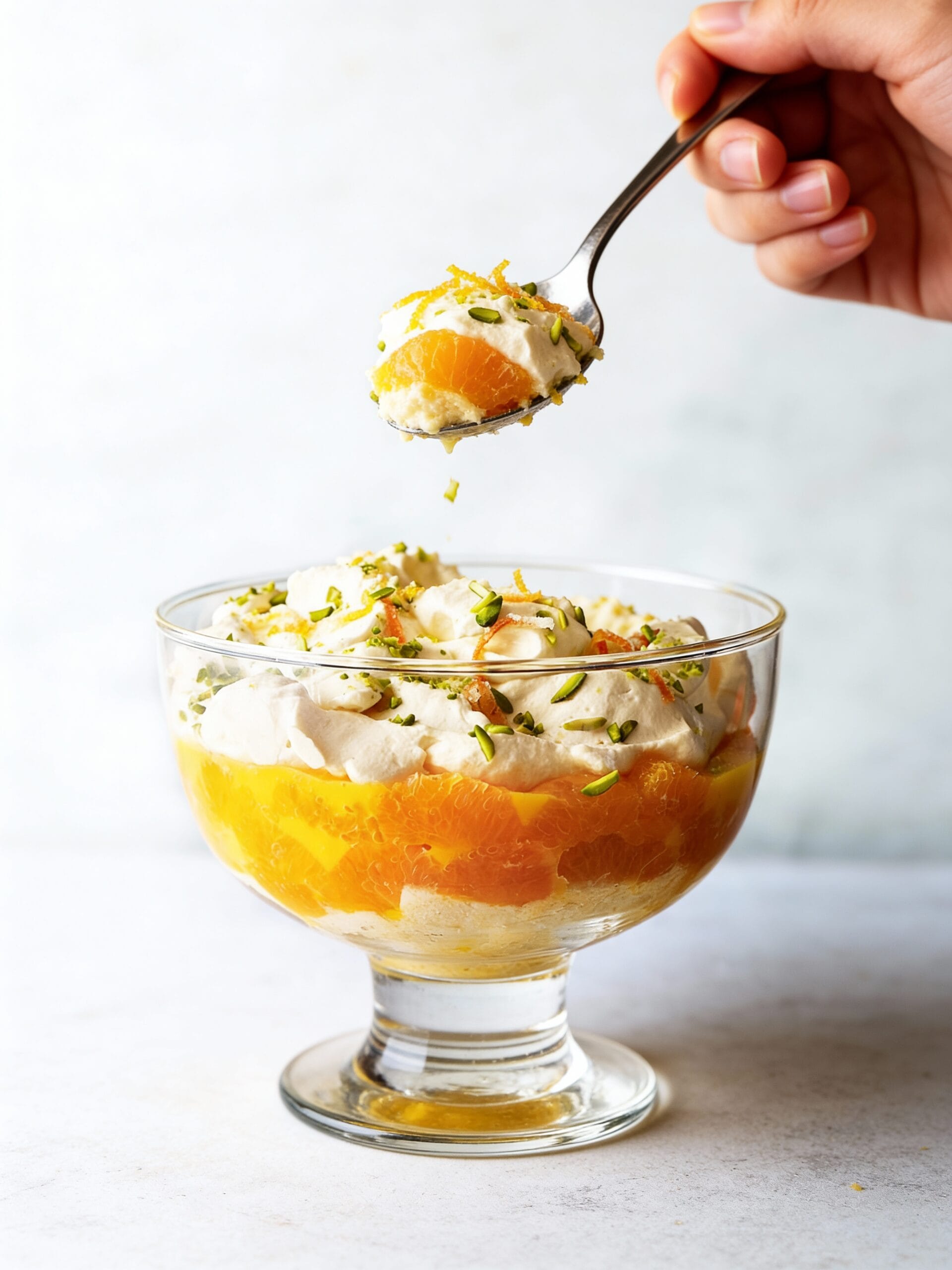My Best Tips for Perfect Clementine and prosecco trifle
