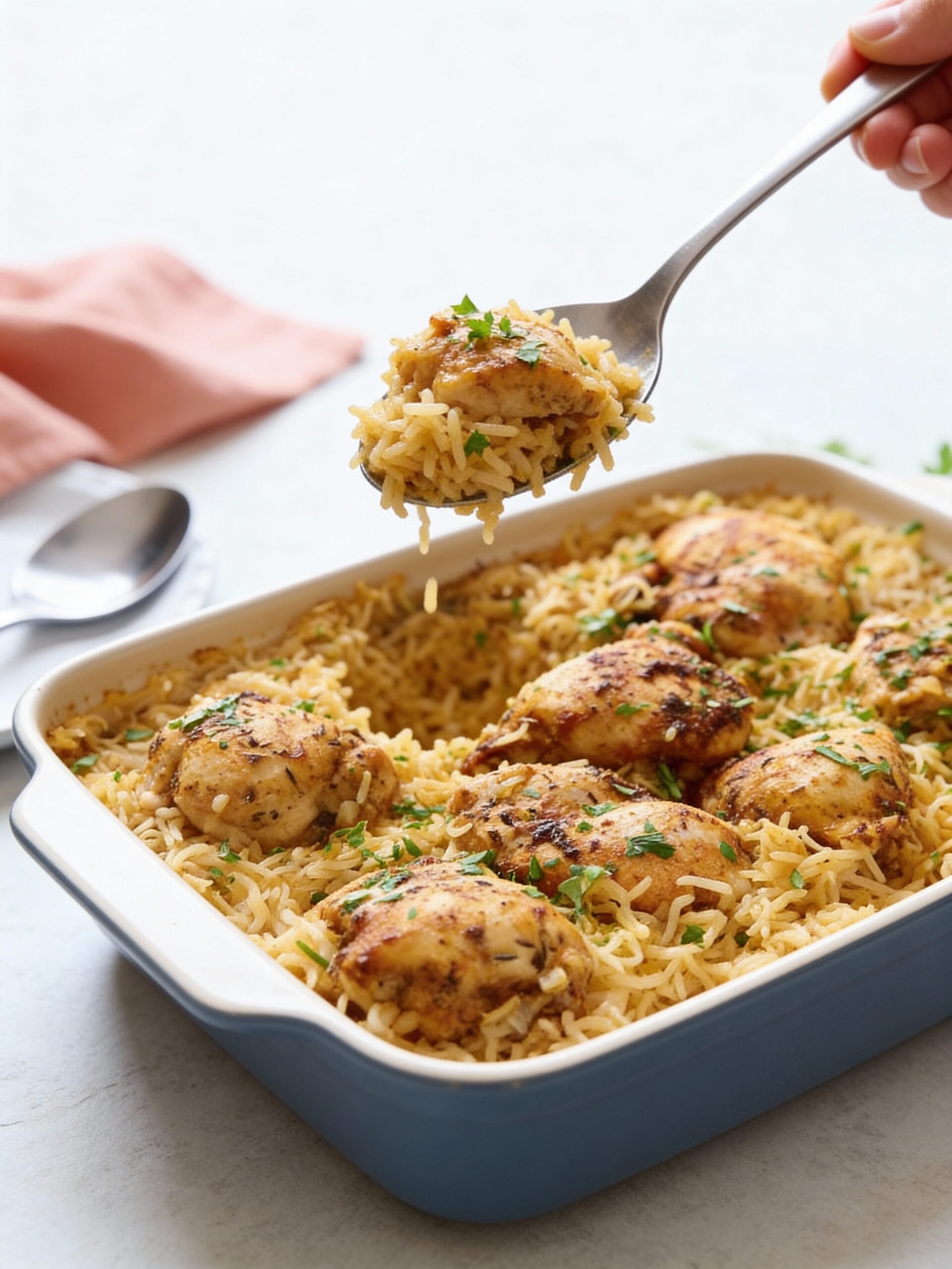 My Best Tips for Perfect Oven Baked Rice Chicken