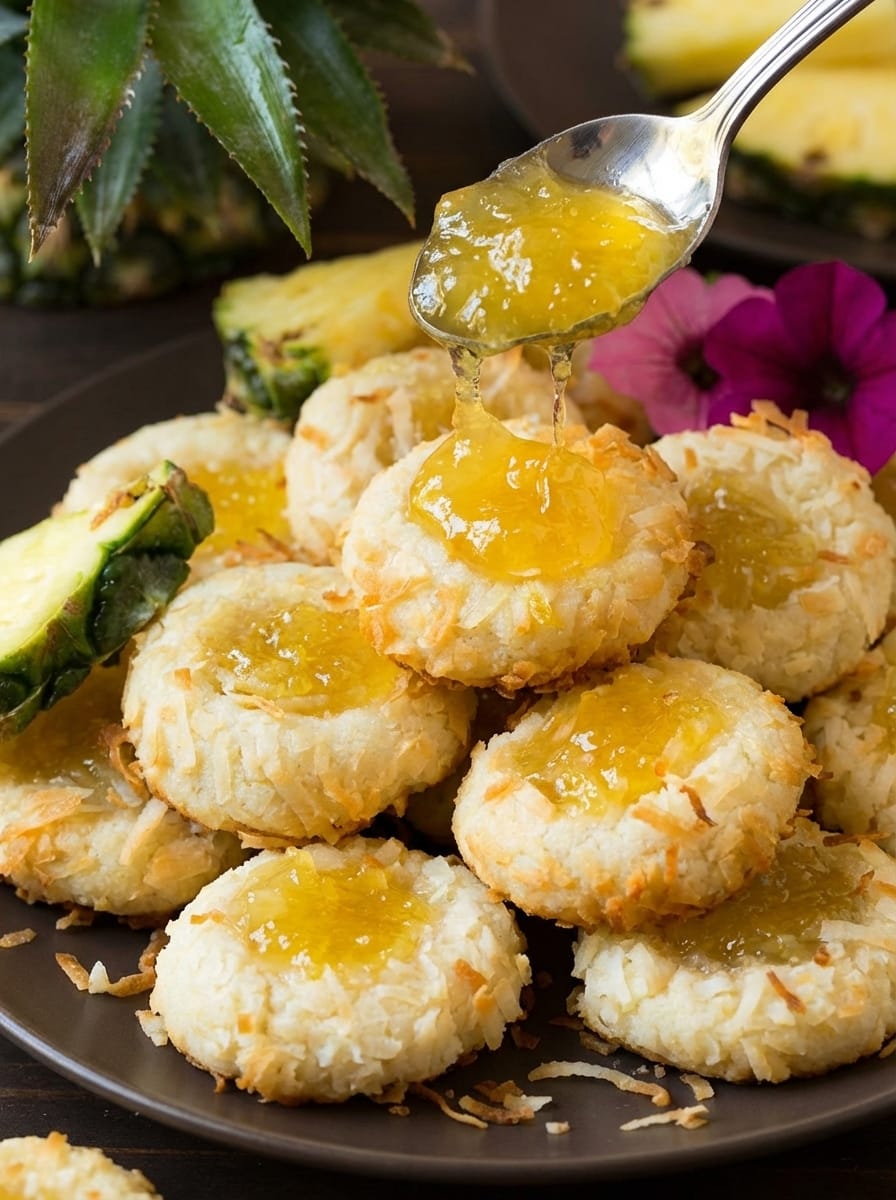 My Best Tips for Perfect Pineapple Coconut Thumbprint Cookies