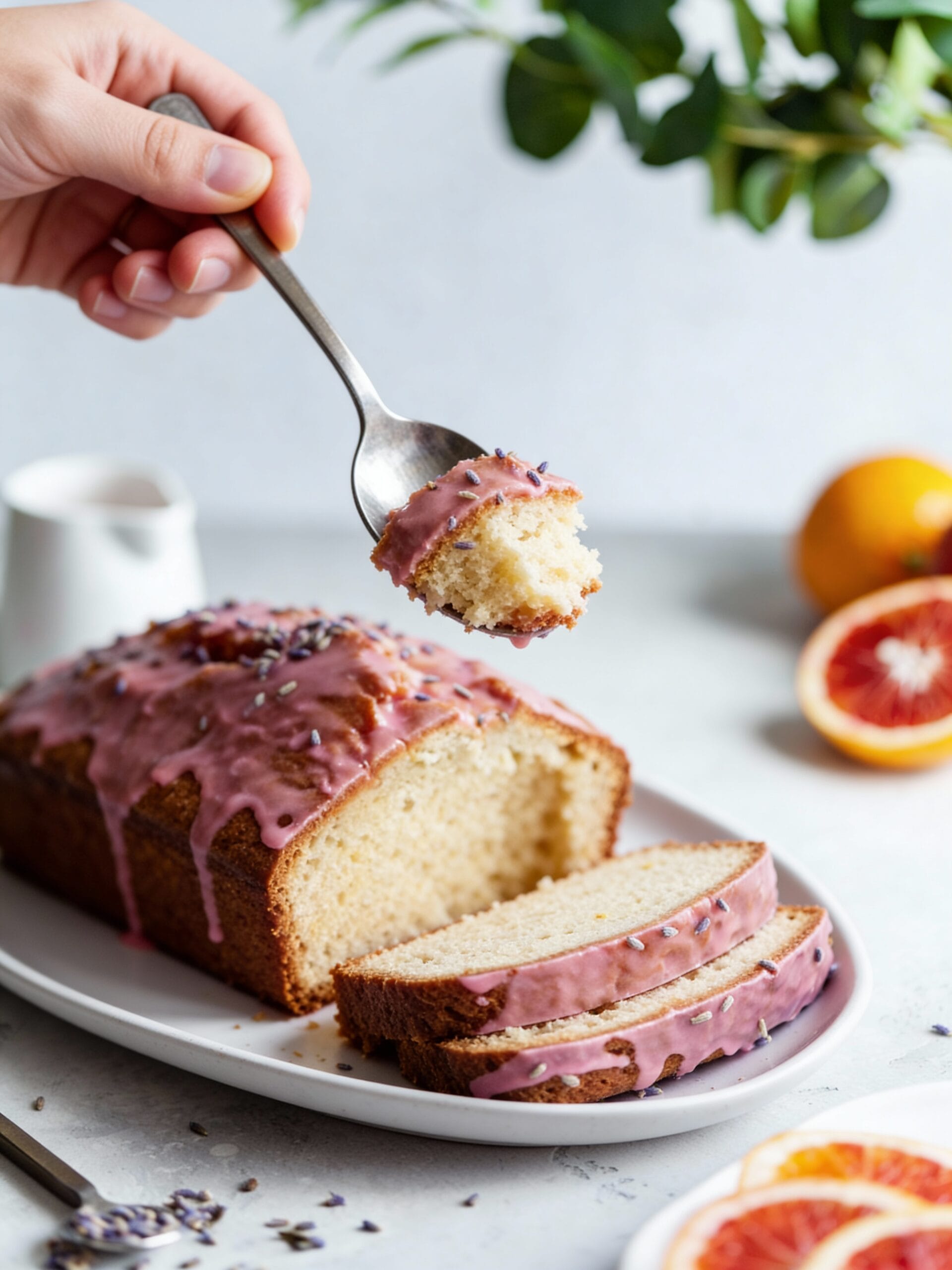 My Glazed Blood Orange and Lavender Loaf Secrets