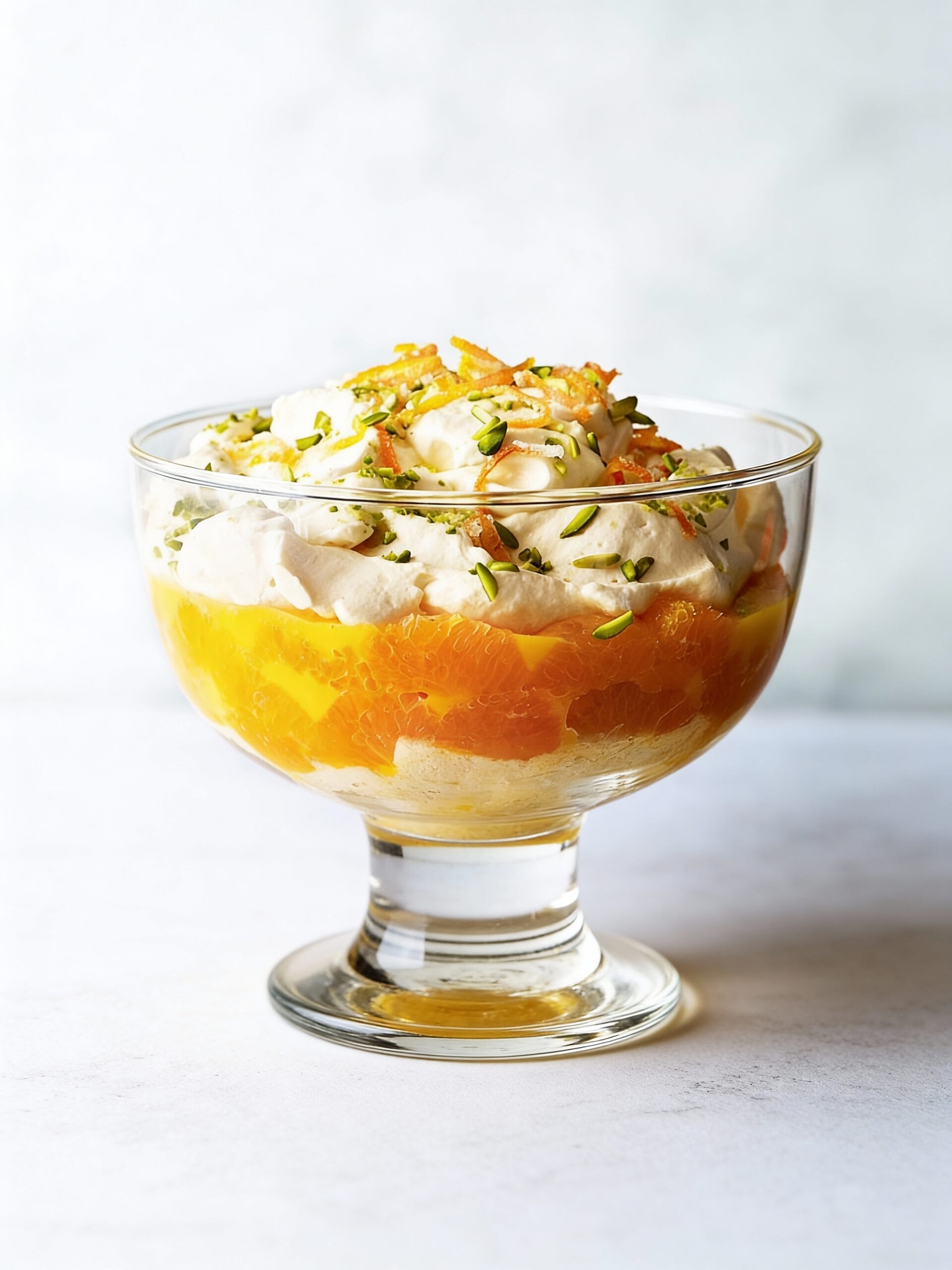 My Method for Clementine and prosecco trifle