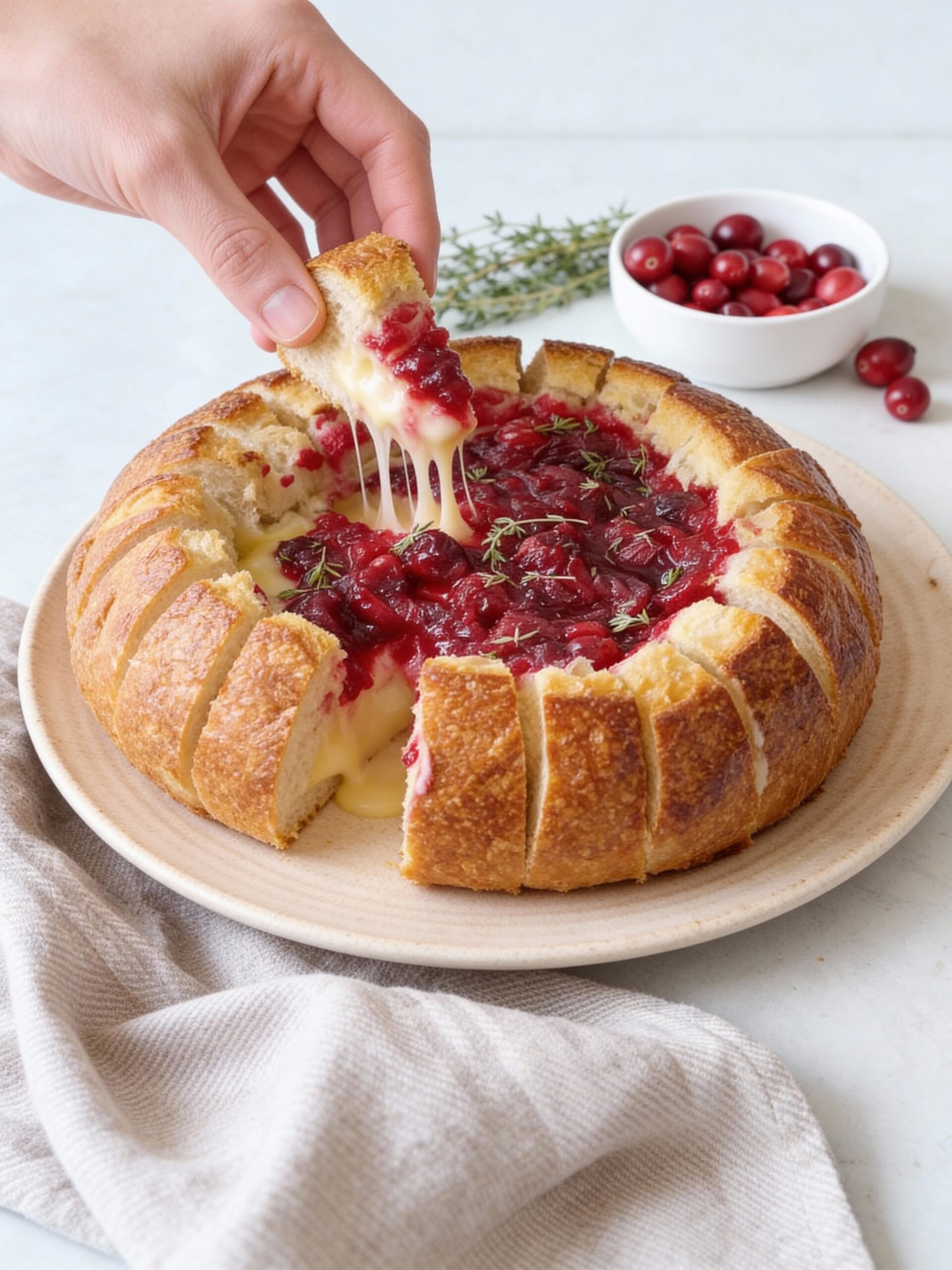 My Method for Cranberry Baked Brie
