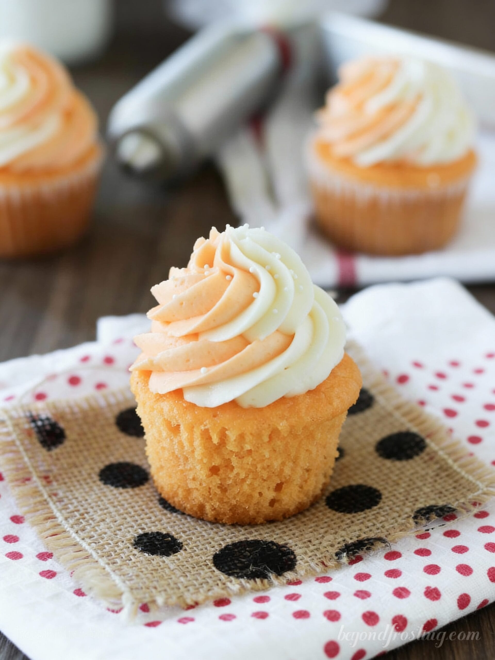 My Method for Perfect Orange Creamsicle Cupcakes