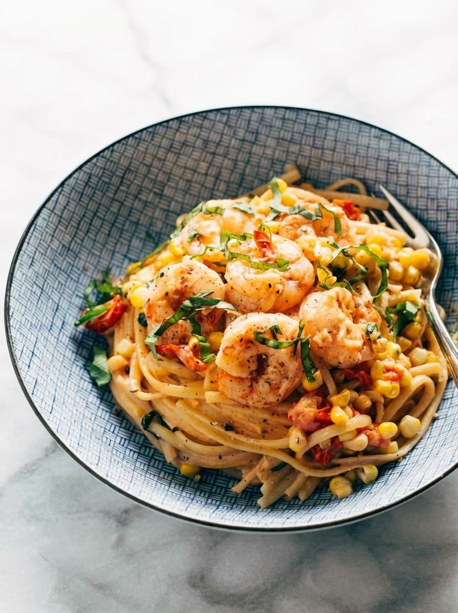 Cozy Shrimp Pasta with Corn Recipe My Method for Perfect Shrimp Pasta with Corn