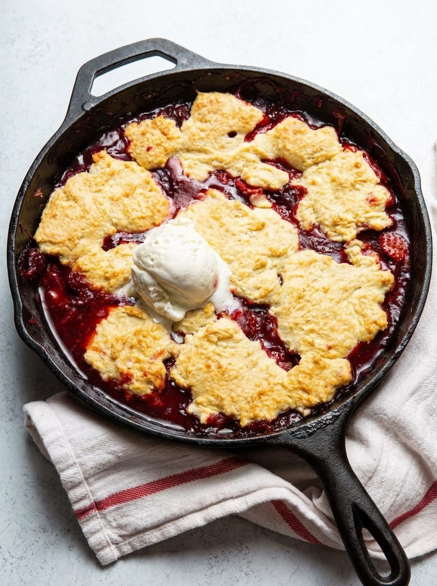 Hearty Strawberry Cobbler Recipe My Method for Perfect Strawberry Cobbler