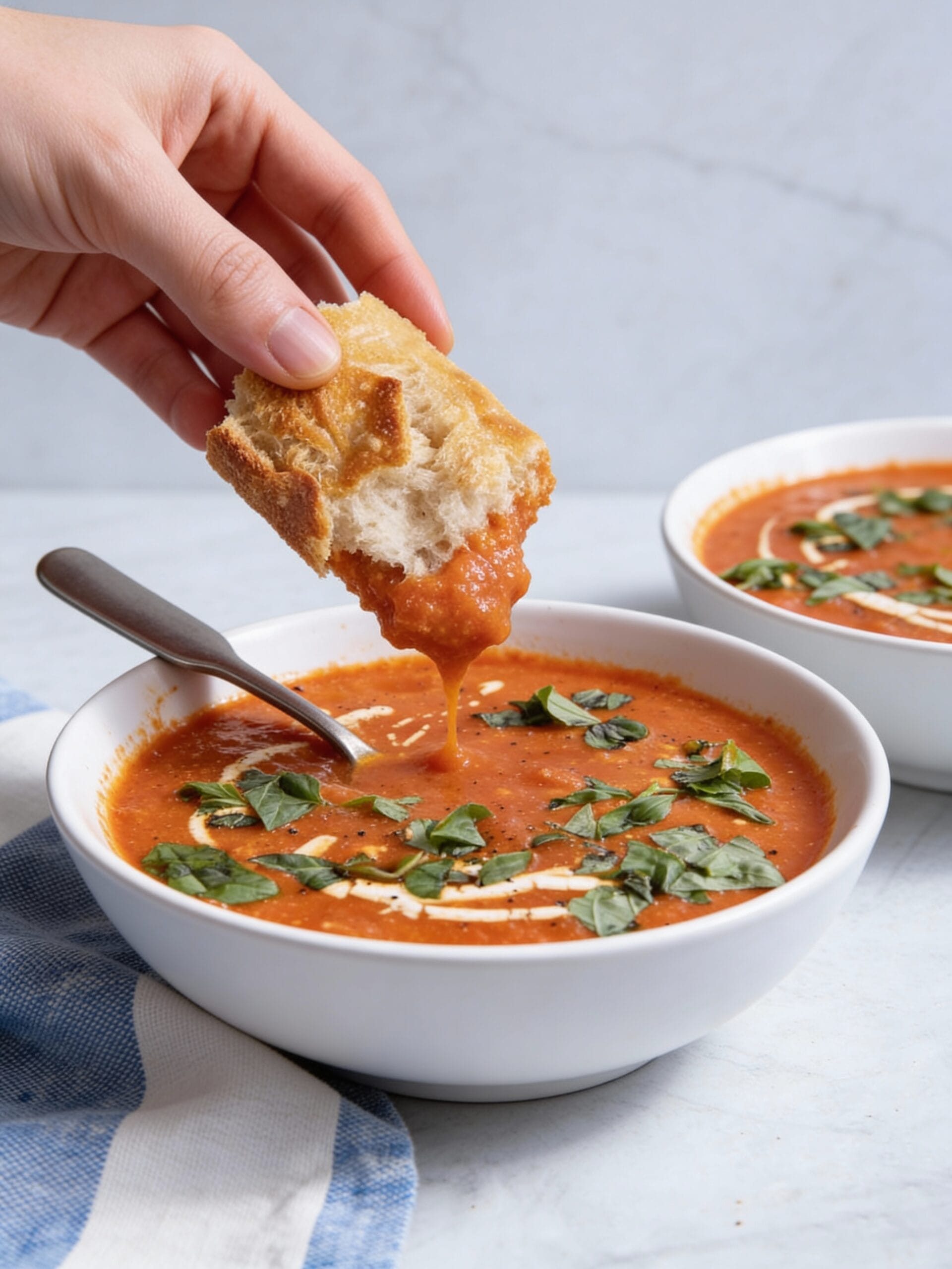 My Method for Roasted Red Pepper Soup