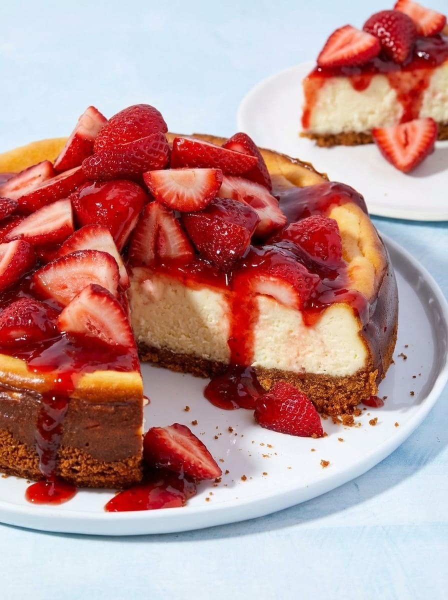 My Method for Strawberry Cheesecake