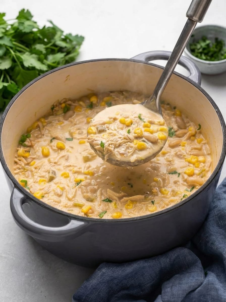 My Method for White Chicken Chili