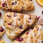 Hearty Orange Cranberry Scones Recipe Orange Cranberry Scones
