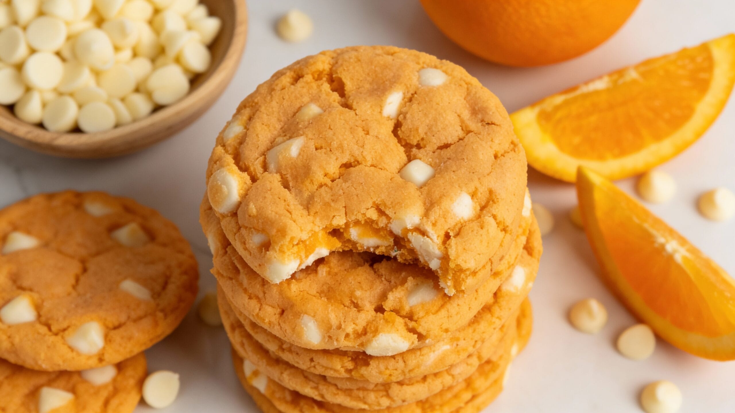 Orange Creamsicle Cookies